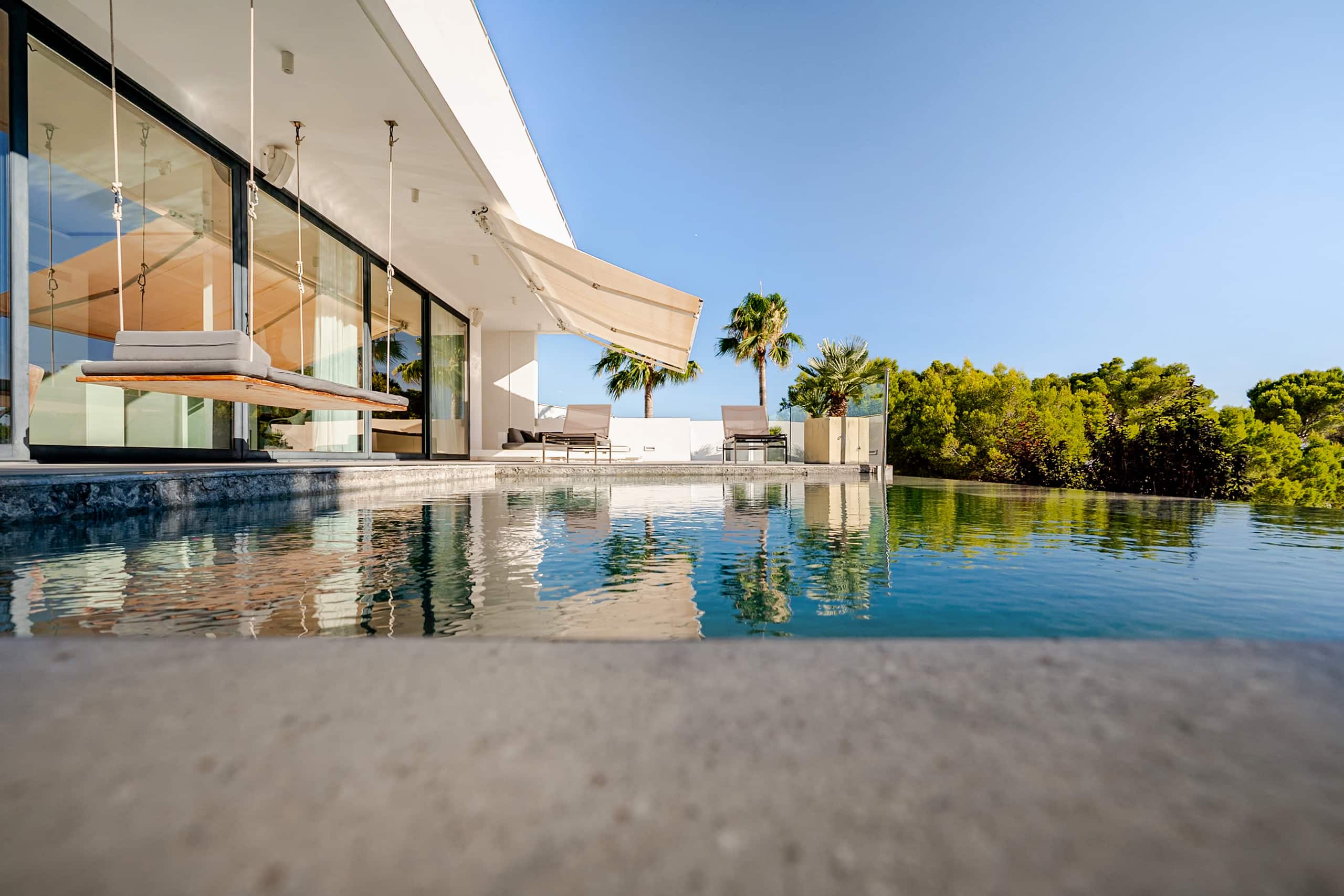 Pool Wasserlinie